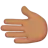 Leftwards Hand: Medium Skin Tone