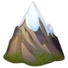 Snow-Capped Mountain Emoji 🏔 image - WhatsApp style