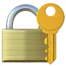 ล็อคปิดด้วยกุญแจ Emoji 🔐 image - Apple style