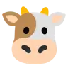 Emoji Faccia di mucca 🐮 image - Google Noto Color style