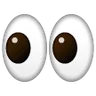 Eyes Emoji 👀 image - Samsung style