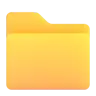 Emoji Cartella di file 📁 image - Microsoft 3D Fluent style