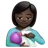 Woman Feeding Baby: Dark Skin Tone