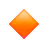 Small Orange Diamond