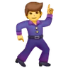 Emoji Dancing dell'uomo 🕺 image - Samsung style