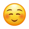 Emoji Fața zâmbitoare albă ☺ image - Telegram style