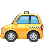 Taxi Emoji 🚕 image - Facebook Meta style