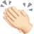 Clapping Hands: Light Skin Tone