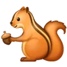 シマリス Emoji 🐿 image - Samsung style
