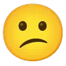 Zmieszana Twarz Emoji 😕 image - Google Noto Color Animated style