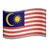 Flag: Malaysia Emoji 🇲🇾 image - Apple style