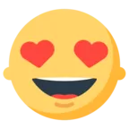 Smiling Face With Heart-Eyes