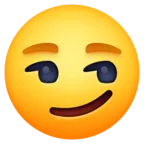 미소 지르는 얼굴