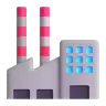 Fabrik Emoji 🏭 image - Microsoft 3D Fluent style