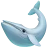 ปลาวาฬ Emoji 🐋 image - Apple style