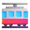 Emoji Tram 🚋 image - Microsoft 3D Fluent style