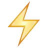 High Voltage Emoji ⚡ image - WhatsApp style
