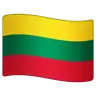 Flag: Lithuania Emoji 🇱🇹 image - WhatsApp style