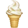 Soft Ice Cream Emoji 🍦 image - Apple style