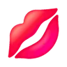 Kiss Mark Emoji 💋 image - Samsung style
