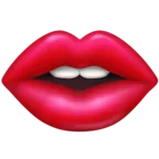 Emoji Bocca 👄 image - Facebook Meta style