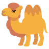 Emoji Cammello della Battriana 🐫 image - Google Noto Color style