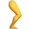 ขา Emoji 🦵 image - Apple style