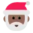 Santa Claus: Medium-Dark Skin Tone