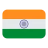 Flag: India Emoji 🇮🇳 image - Tossface style