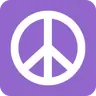 Znak pokoju Emoji ☮ image - Twitter / X (Twemoji) style