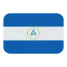 Flag: Nicaragua Emoji 🇳🇮 image - Tossface style