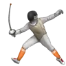 Emoji schermitore 🤺 image - WhatsApp style