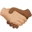 Handshake: Medium-Light Skin Tone, Medium-Dark Skin Tone