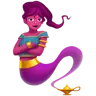 Woman Genie Emoji 🧞‍♀️ image - Apple style