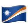 Flag: Marshall Islands Emoji 🇲🇭 image - Apple style