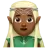 Man Elf: Medium-Dark Skin Tone