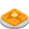 Emoji Cialda 🧇 image - Twitter / X (Twemoji) style