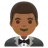 Man In Tuxedo: Medium-Dark Skin Tone