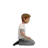 Person Kneeling Facing Right: Medium Skin Tone