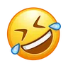 Rolando de rir no chão Emoji 🤣 image - Telegram style
