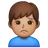 Man Frowning: Medium Skin Tone