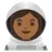 Woman Astronaut: Medium-Dark Skin Tone