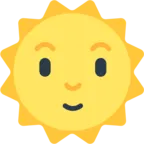 Sun With Face
