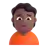 Person Frowning: Medium-Dark Skin Tone
