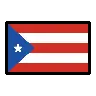 Flag: Puerto Rico Emoji 🇵🇷 image - OpenMoji style