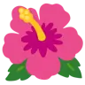 हिबिस्कुस Emoji 🌺 image - Google Noto Color style