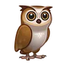 Emoji Gufo 🦉 image - Telegram style
