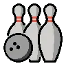 Bowling Emoji 🎳 image - OpenMoji style