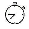 Emoji Cronometro ⏱ image - OpenMoji style