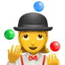 Woman Juggling Emoji 🤹‍♀️ image - Apple style